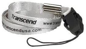 Cordon pour clÉ usb transcend argent