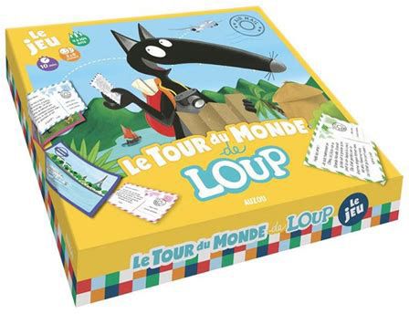 Coffret jeu: le tour du monde de loup