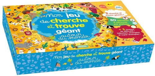 Mon jeu de cherche et trouve géant autour du monde