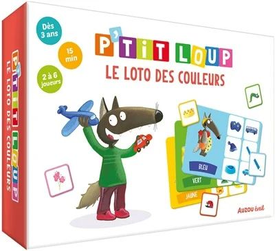 P'tit loup : le loto des couleurs