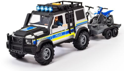 Ensemble police mercedes 40 cm 1:24