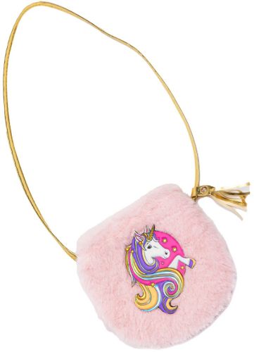 Petite sacoche rose licorne