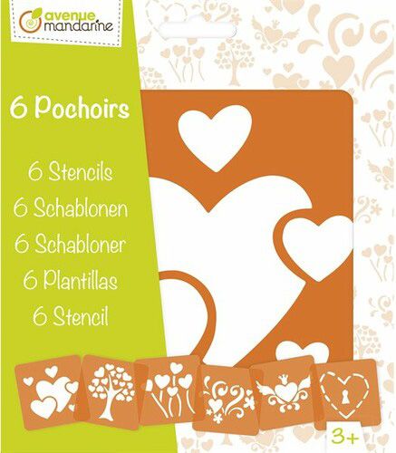 Pochoir coeur