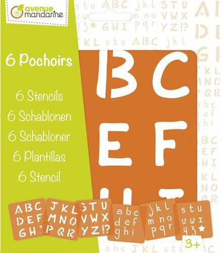 Pochoir alphabet