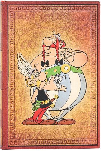 Cahier paper blank ligné astérix & obélix mini