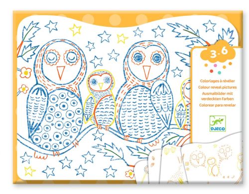 Coloriage / familles des sous-bois