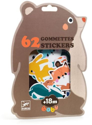 Gommettes / animaux de la forêt