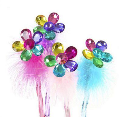 Crayon fleur bijoux assorties