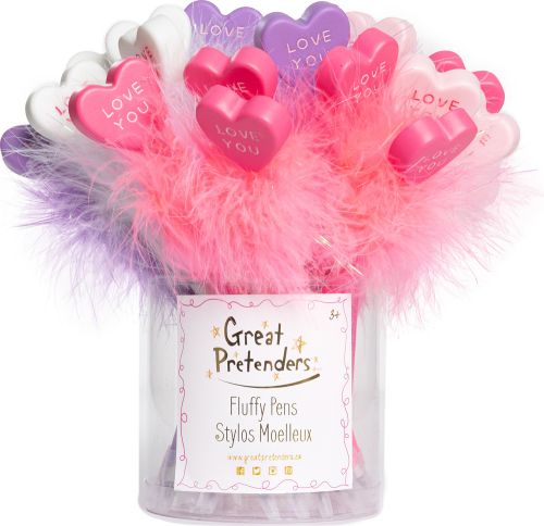 Crayon coeur assortis