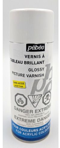 Vernis acrylic satine aerosol 200ml