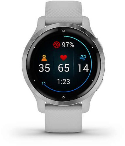 Montre intelligente garmin venu 2s gris clair