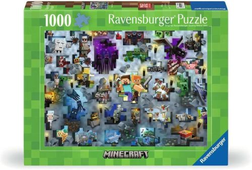 Casse-tête : minecraft - défi des monstres (1000)