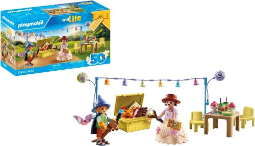My life - enfants avec décorations de fête