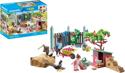 My life - poulailler et jardin