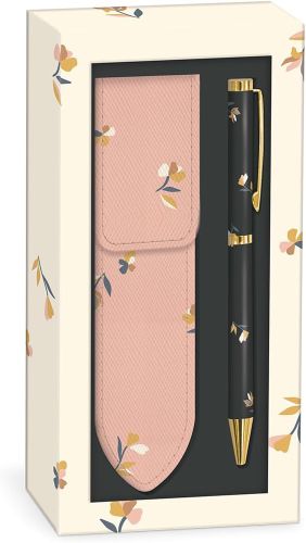 Stylo avec pochette blooms disty
