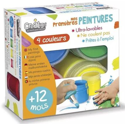 Crealign - mes premières peintures 4x80ml