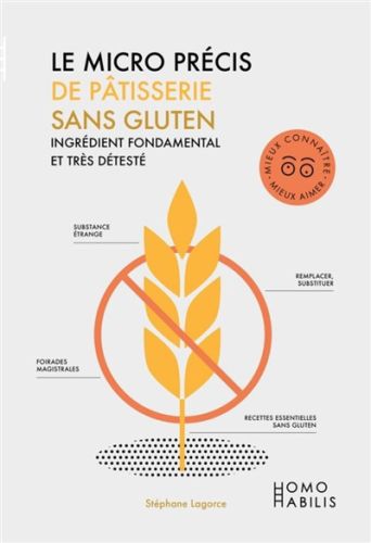 Le micro précis de pâtisserie sans gluten