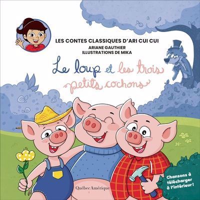 Le loup et les trois petits cochons