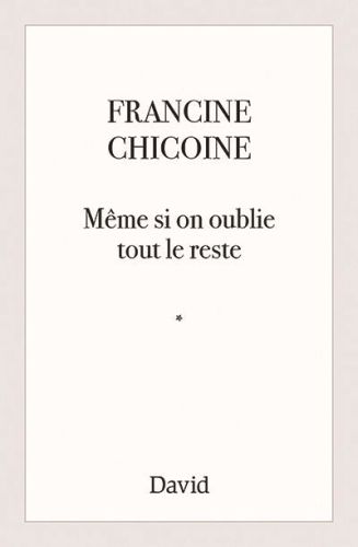 Même si on oublie tout le reste