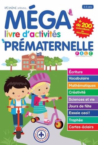 Méga livre d'activités - prématernelle
