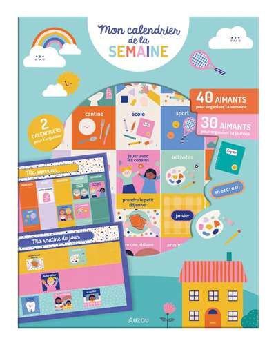Mon calendrier de la semaine