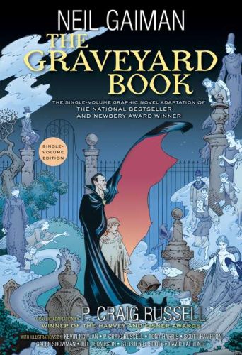 The graveyard book graphic novel single volume
