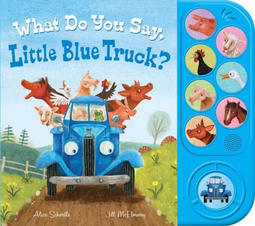 What do you say, little blue truck?