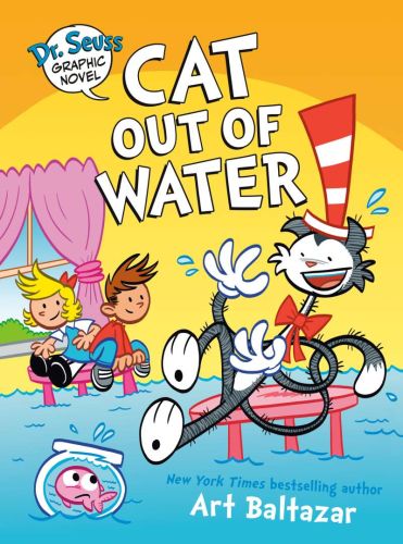 Cat out of water; dr. seuss