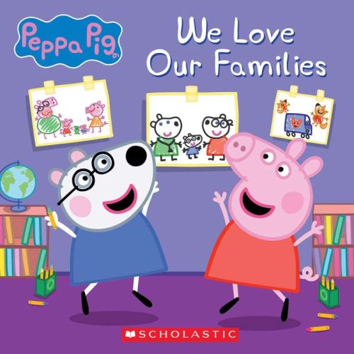 We love our families: peppa pig