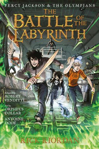 Percy jackson and the olympians the battle of the labyrinth: the graphic novel (percy jackson and th