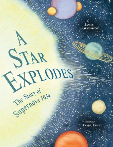 A star explodes