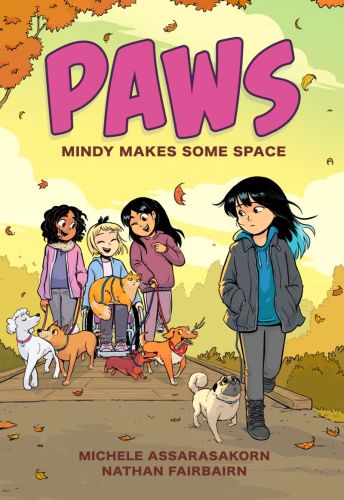 Mindy makes some space: paws