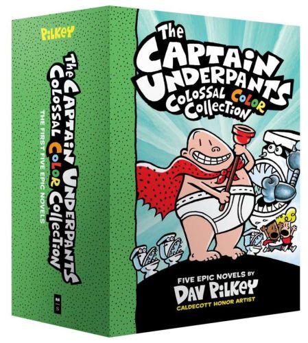 Captain underpants #1-5 boxed set