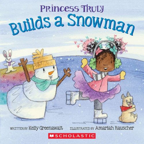 Builds a snowman, princess truly