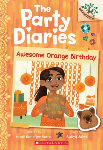 Awesome orange birthday, book 1, the party diaries