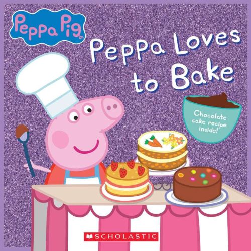 Peppa loves to bake, peppa pig