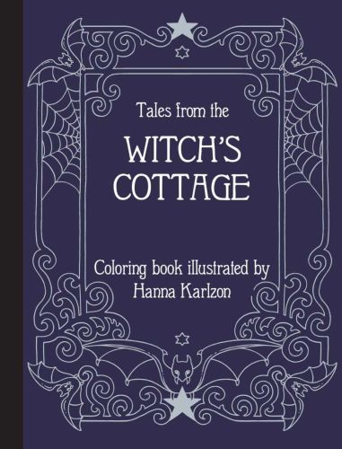 Tales from the witch's cottage: coloring book