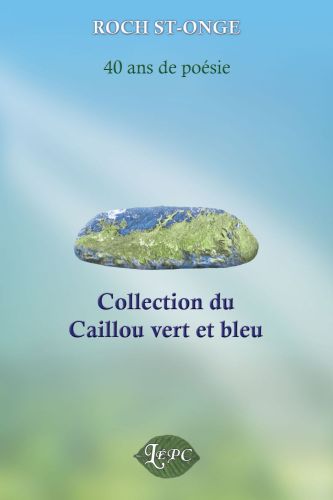Collection du caillou vert et bleu