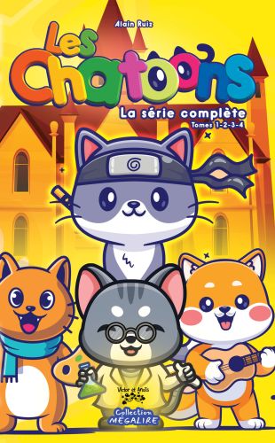 Les chatoons - la série complète - tomes 1-2-3-4