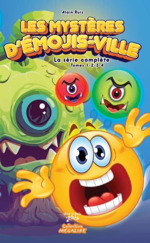 Les mystÈres d'emojis-ville - la série complète - tomes 1-2-3-4