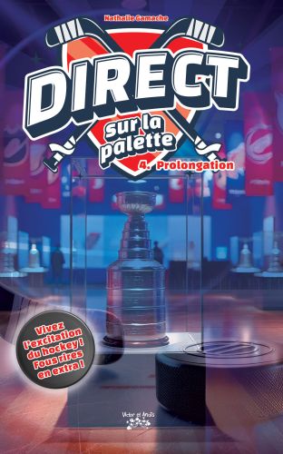 Direct sur la palette tome 4 une série hockey !!