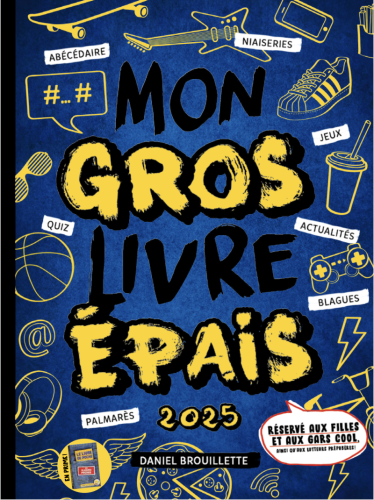 Mon gros livre épais — 2025