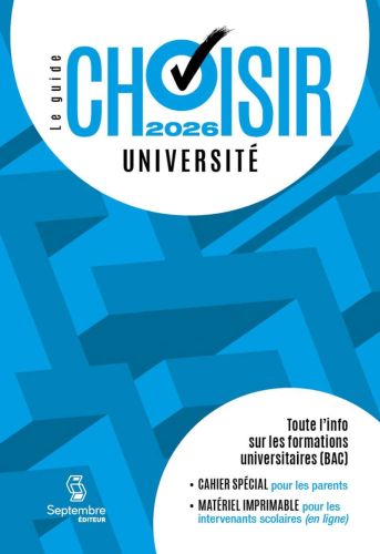 Guide choisir - université 2026
