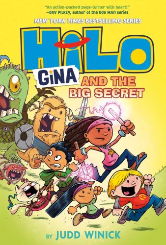 Hilo book 8: gina and the big secret: (a graphic novel)