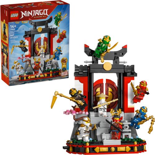 71866 15e anniversaire : collection des personnages ninjas