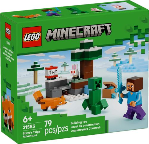 21583 les aventures de steve dans la taïga
