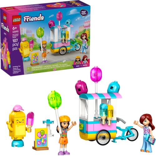 42692 le stand de glaces et de ballons