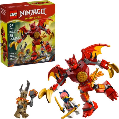 71851 pack de combat : le robot dragon de kai