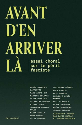 Avant d'en arriver là