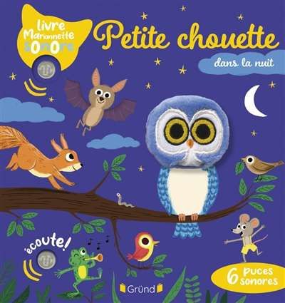 Petite chouette dans la nuit
